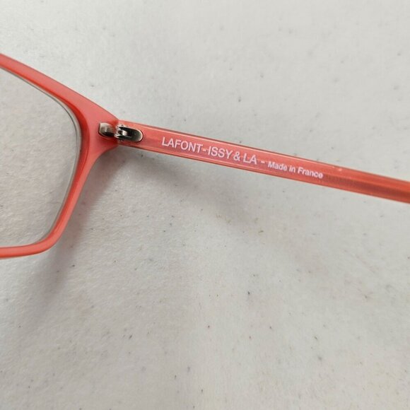 Lafont ISSY & LA Womens Hitparade 1011 Eyeglass Frame 53 15 137 Red Tortoise - Picture 5 of 7